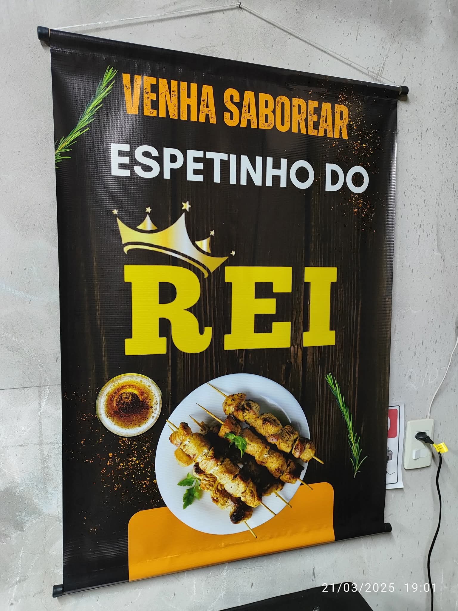 Banner Espetinho do Ret