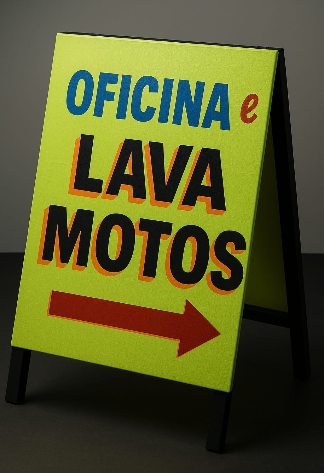 Cavalete Oficina e Lava Motos