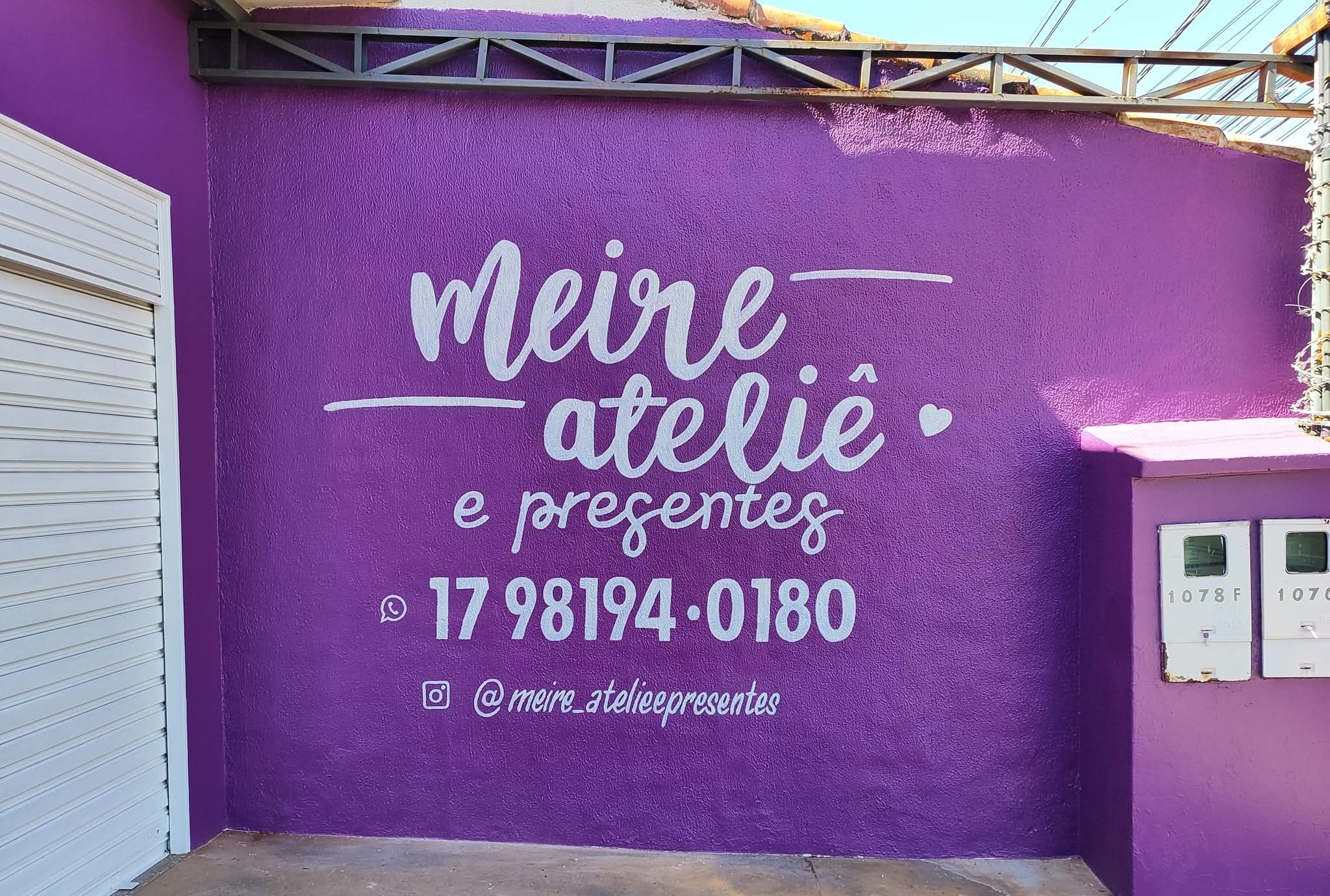 Meira Ateliê - Parede Lateral